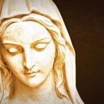 Chicago parish, Mary statue tagged with graffiti