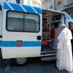 Pope Francis’ Ambulance Brings Free Flu Shots and Coronavirus Tests to the Homeless