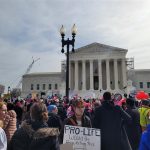 Pro-life, pro-abortion activists hold rallies outside Supreme Court