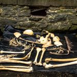 Mystery skeletons found in walls of English monastery