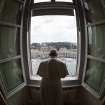 Pope Francis’ Angelus address moves outdoors as coronavirus restrictions ease in Rome
