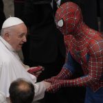 A Marvel-ous encounter: Pope Francis meets Spiderman